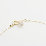 14k Solid Gold Oyster Anklet - alternate view 3