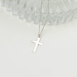 925k Sterling Silver Cross Necklace