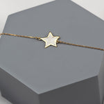925k Sterling Silver Star Bracelet - alternate view 3