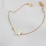 925k Sterling Silver Star Bracelet - alternate view 4