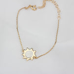 925k Sterling Silver Sun Bracelet - alternate view 2