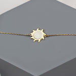 925k Sterling Silver Sun Bracelet - alternate view 3