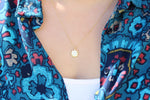 925k Sterling Silver Sun Necklace