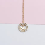 925k Sterling Silver Aries Zodiac Necklace
