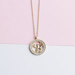 925k Sterling Silver Taurus Zodiac Necklace