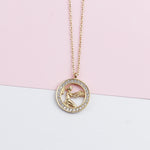 925k Sterling Silver Virgo Zodiac Necklace