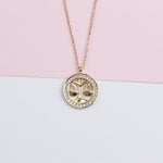 925k Sterling Silver Libra Zodiac Necklace