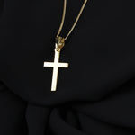 925k Sterling Silver Cross Necklace - alternate view 3