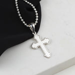 925k Sterling Silver Cross Necklace