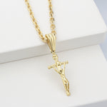 925k Sterling Silver Jesus Christ Necklace