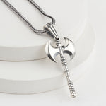 925 Sterling Silver Viking Axe Necklace