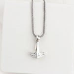 925 Sterling Silver Viking Mjölnir Hammer Necklace