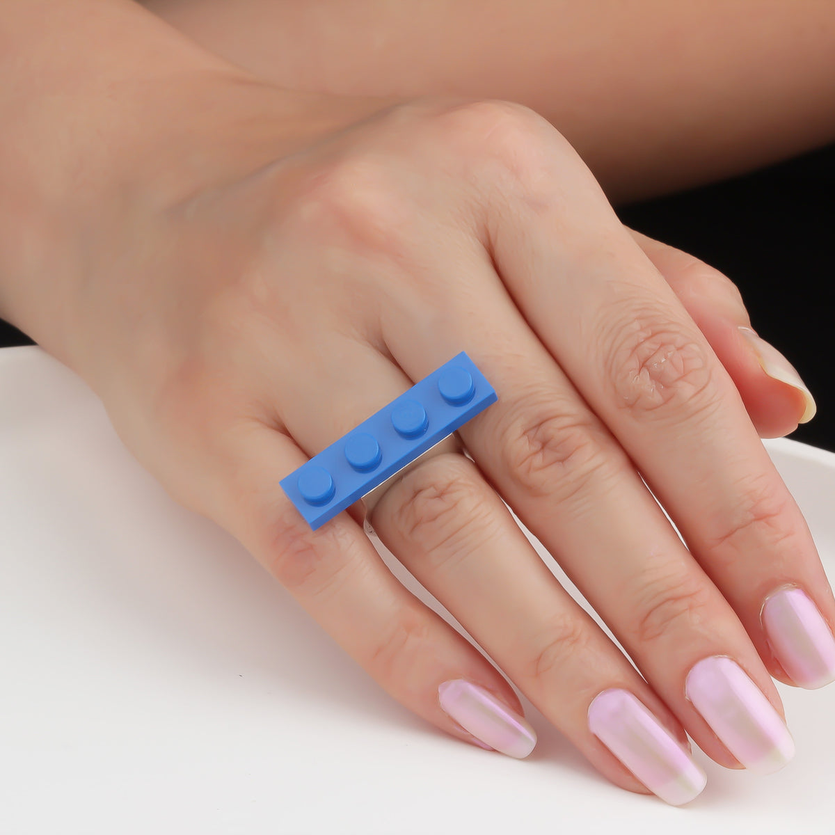 Bricks Jewel Sterling Silver 1x2 Brick Ring