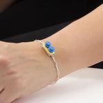 Bricks Jewel Sterling Silver 1x2 Brick Bracelet - alternate view 5