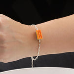 Bricks Jewel Sterling Silver 1x2 Brick Bracelet - alternate view 9