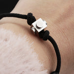 Bricks Jewel Sterling Silver Spinner Brick Rope Bracelet - alternate view 8