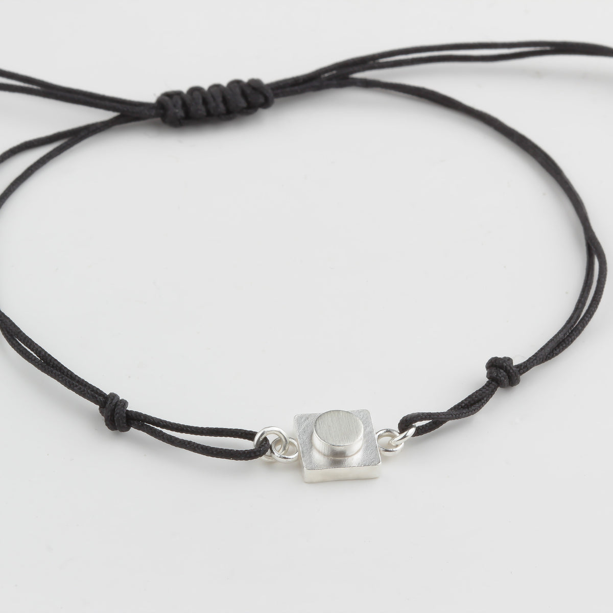 Bricks Jewel Sterling Silver 1x1 Brick Bracelet