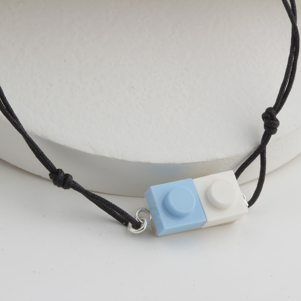 Bricks Jewel Sterling Silver 1x2 Brick Bracelet - alternate view 3