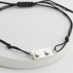Bricks Jewel Sterling Silver 1x2 Brick Bracelet