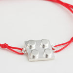 Bricks Jewel Sterling Silver 2x2 Brick Bracelet - alternate view 4