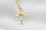 925k Sterling Silver Cross Necklace