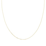 14k Solid Gold 20 Micron Yellow Forse Chain