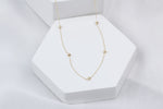 14k Solid Gold Dorica Necklace - alternate view 2