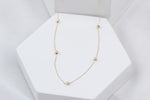 14k Solid Gold Dorica Necklace - alternate view 4