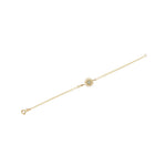 14k Solid Gold Sun Bracelet - alternate view 3