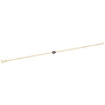 14k Solid Gold Drop Bracelet - alternate view 3