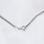 925k Sterling Silver Men Snake Necklace - alternate view 4