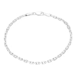 925k Sterling Silver Forsa Chain Bracelet