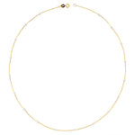 14k Solid Gold Pearl Necklace - alternate view 2
