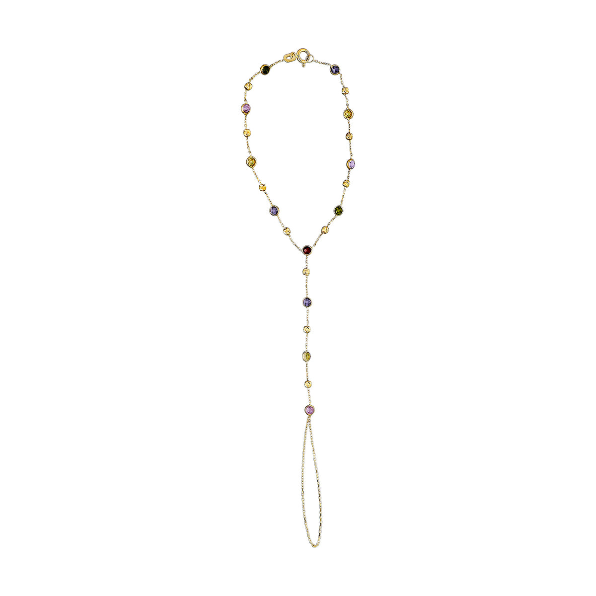 14k Solid Gold Colored Pave Shahmaran - alternate view 3