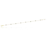 14k Solid Gold Rows Bracelet - alternate view 2