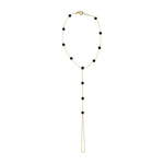 14k Solid Gold Black Pave Shahmaran - alternate view 3