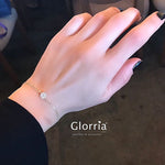 14k Solid Gold Pave Bracelet - alternate view 3