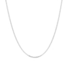 925k Sterling Silver Curb Chain - alternate view 2