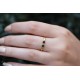 Glorria 925k Sterling Silver Personalized Birthstone Ring