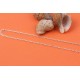 Glorria 925k Sterling Silver Chain Necklace