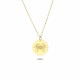 Glorria Gold Cancer Zodiac Necklace