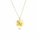 Glorria Gold Capricorn Zodiac Necklace